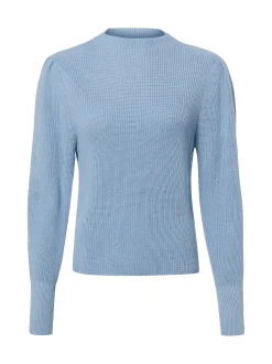 zero Damen Strickpullover in hellblau - Ärmel: langarm