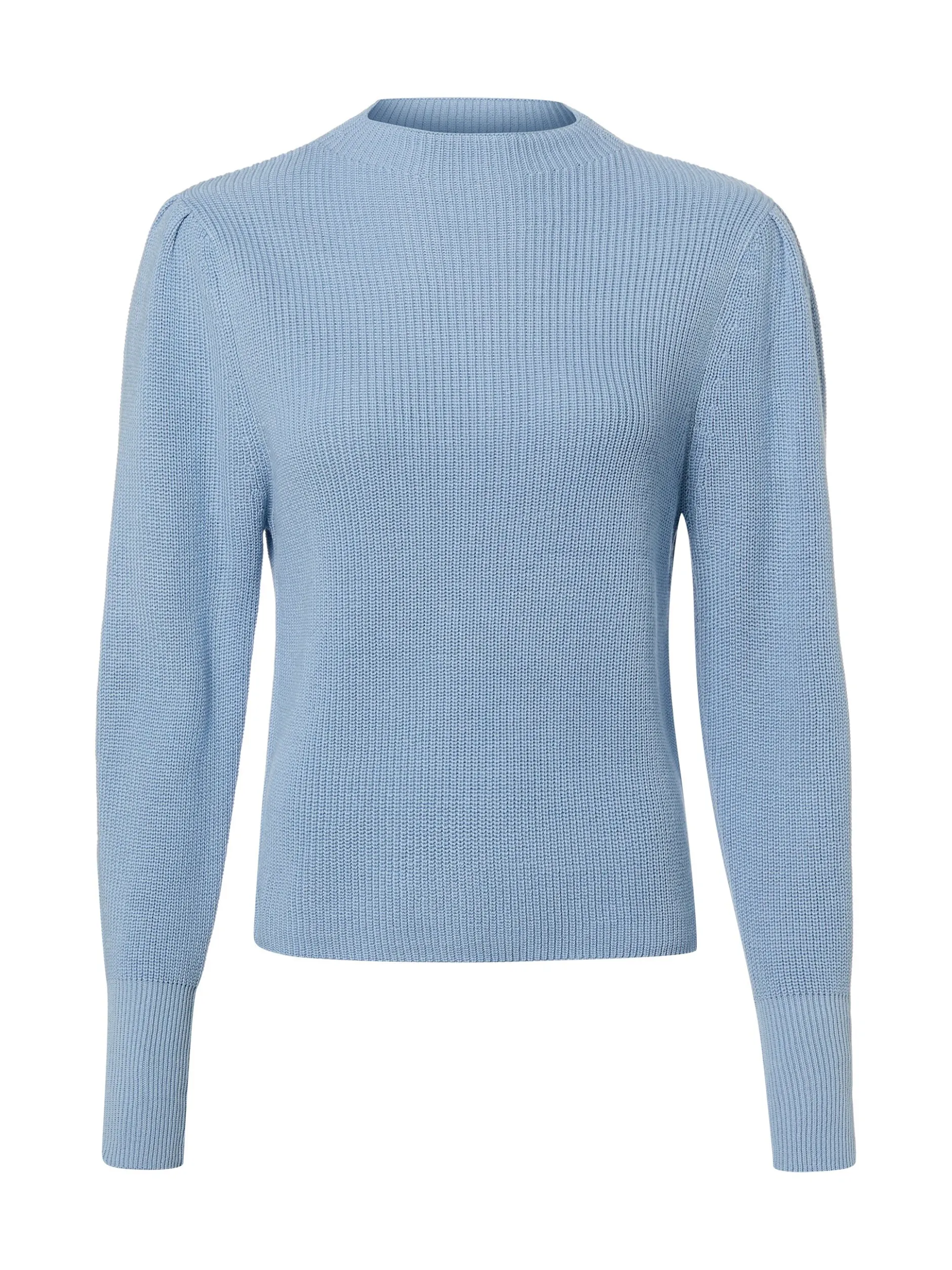 zero Damen Strickpullover in hellblau - Ärmel: langarm
