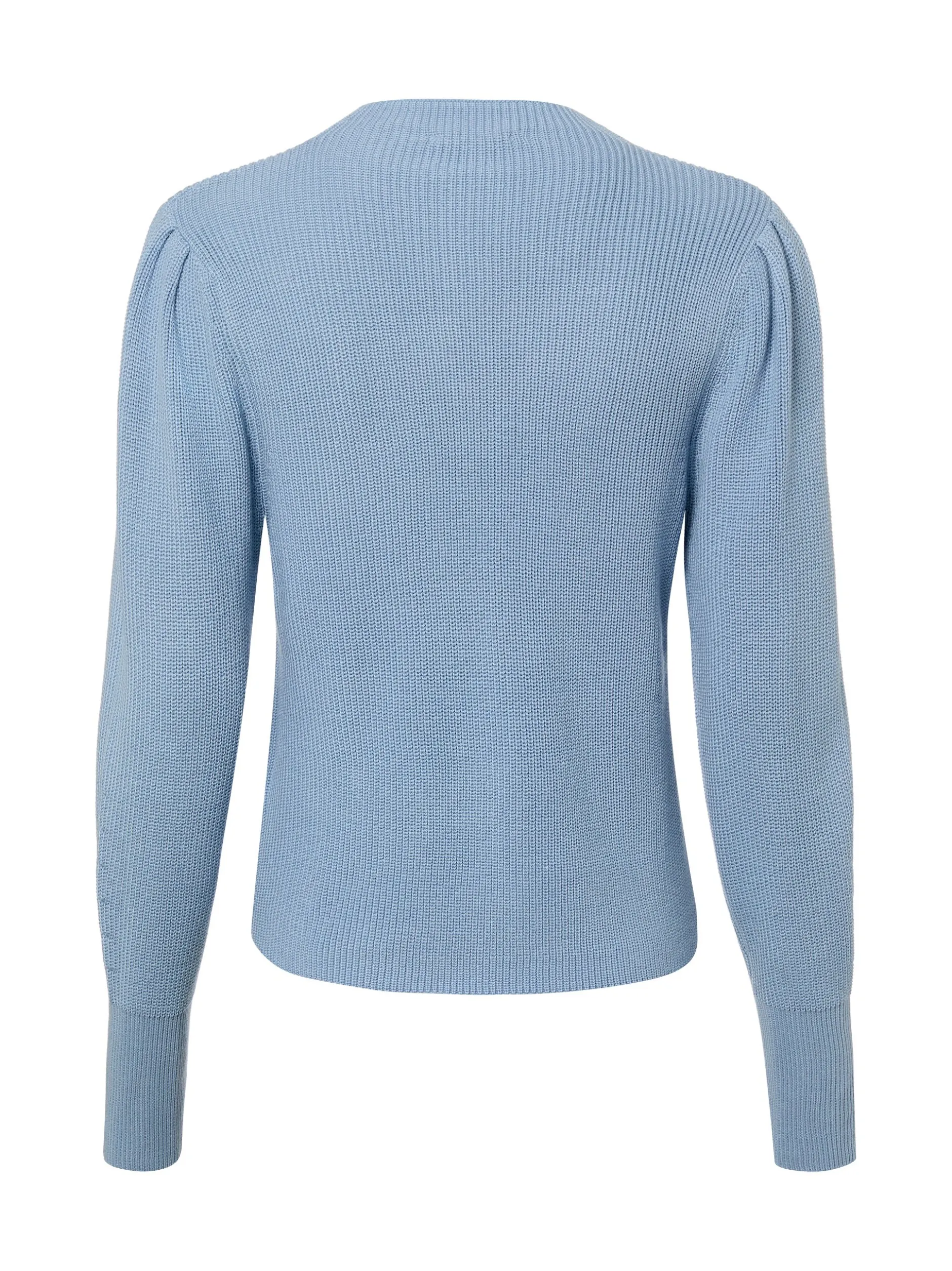 zero Damen Strickpullover in hellblau - Ärmel: langarm