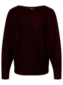zero Damen Strickpullover in schwarz