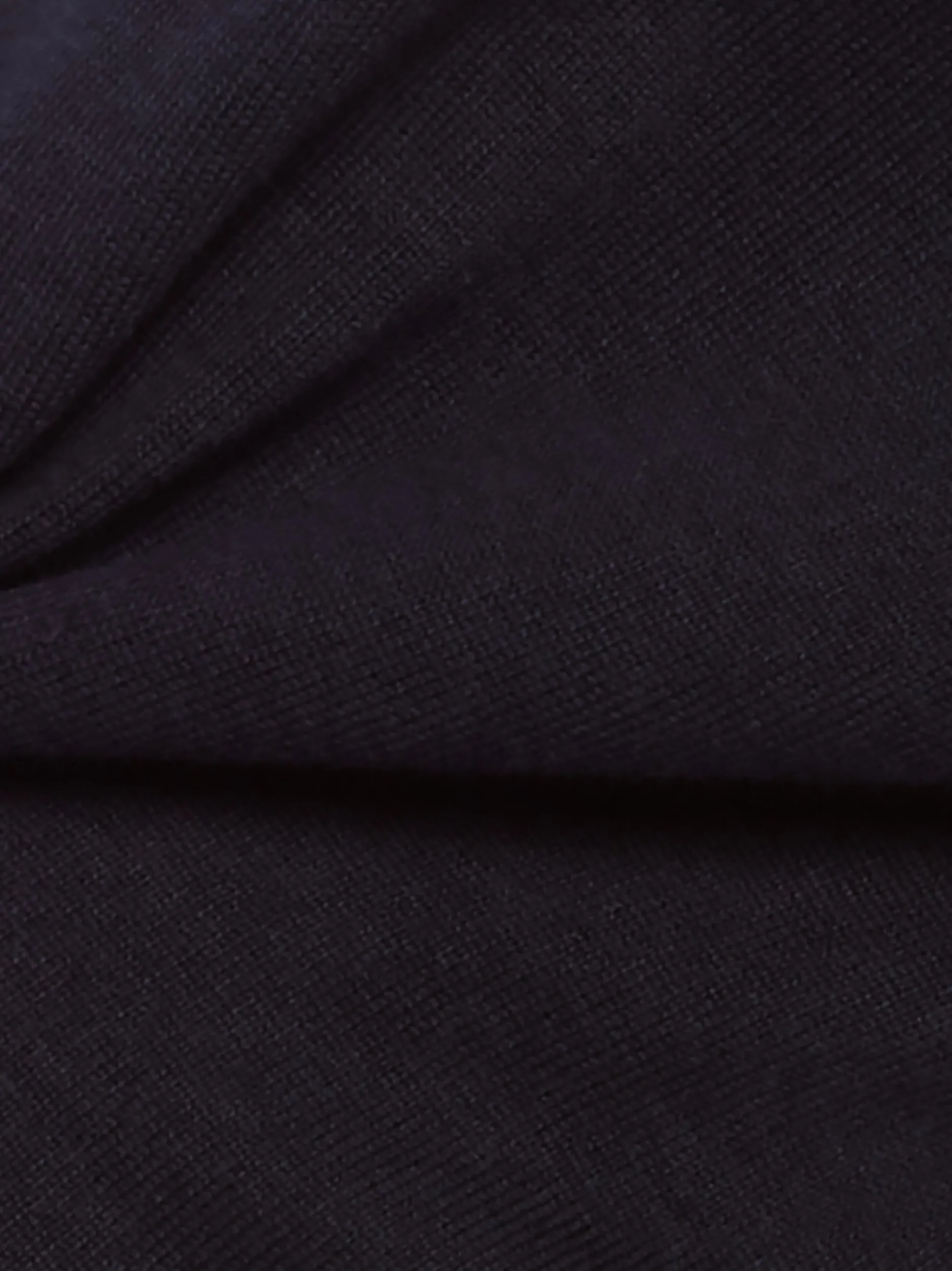 zero Damen Strickshirt in marine - Ausschnitt: Rundhals