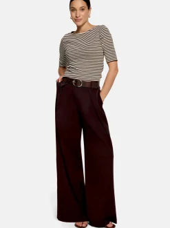 zero Damen T-Shirt in mocca