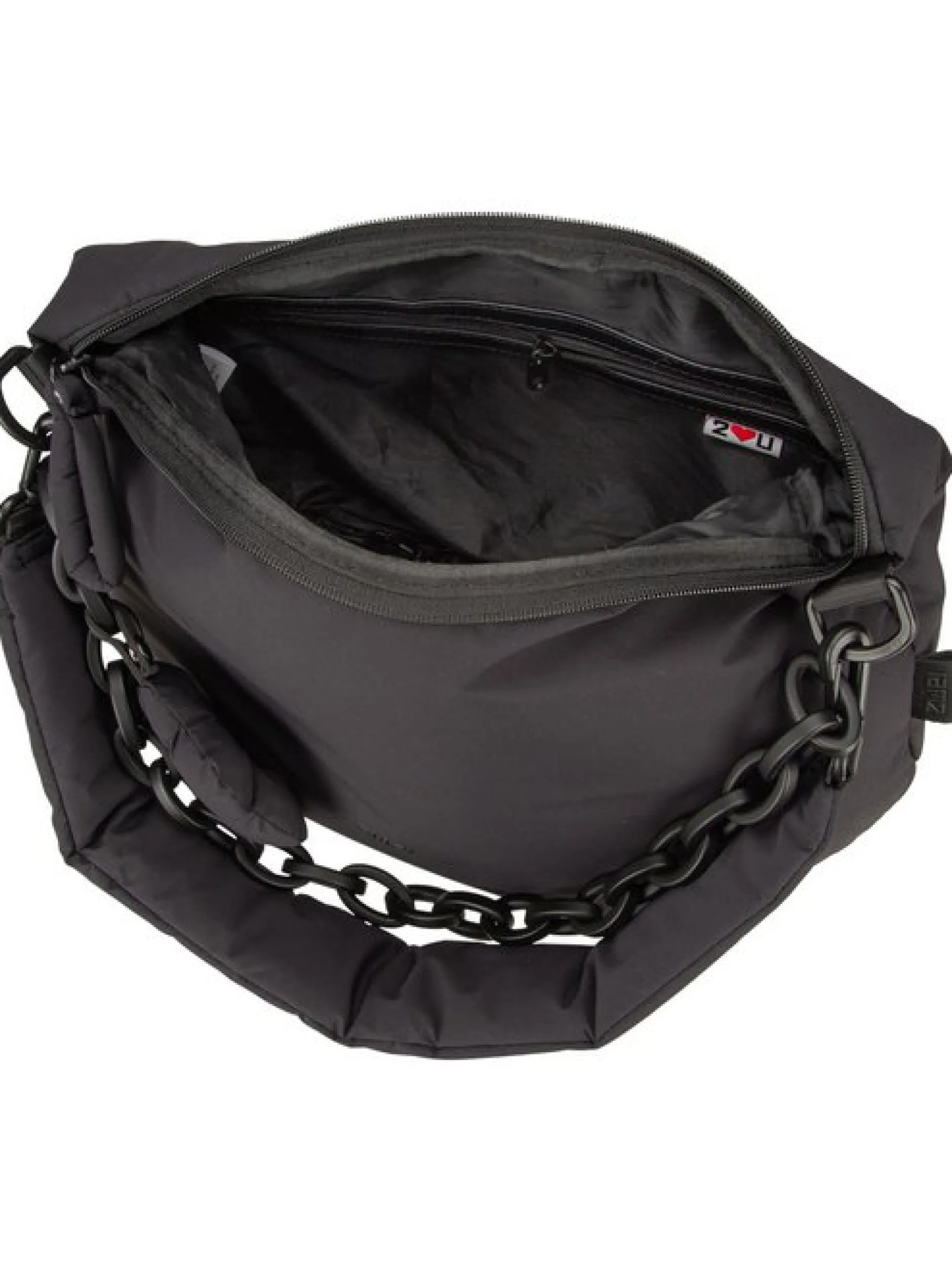 zwei Damen Handtasche - Hannah HA140 in schwarz
